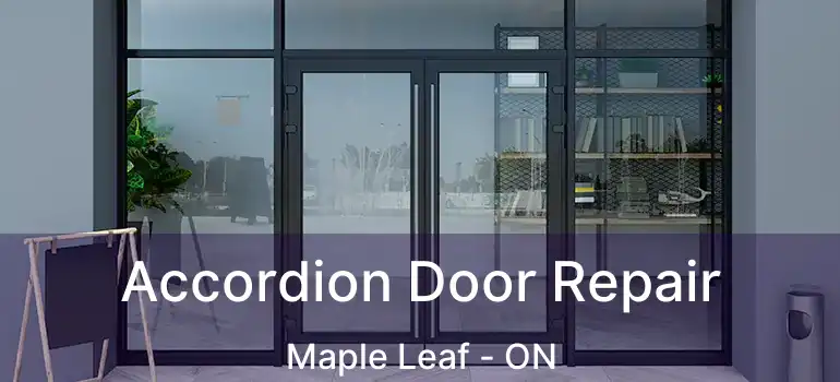  Accordion Door Repair Maple Leaf - ON