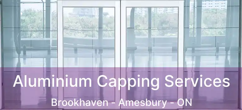  Aluminium Capping Services Brookhaven - Amesbury - ON