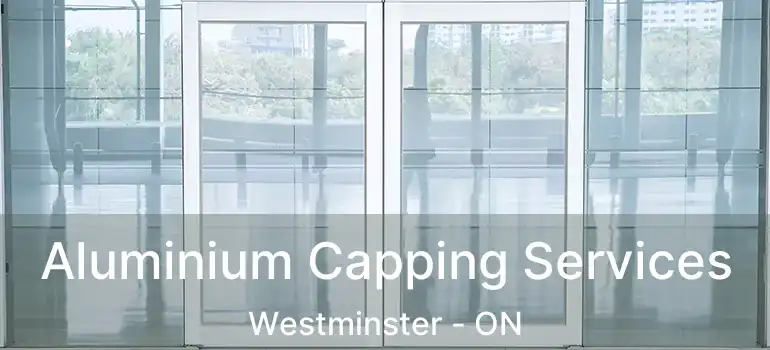 Aluminium Capping Services Westminster - ON