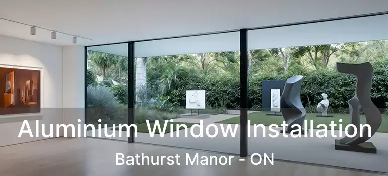  Aluminium Window Installation Bathurst Manor - ON