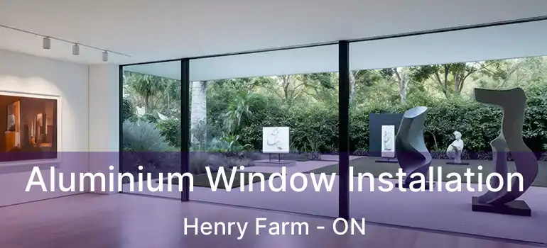  Aluminium Window Installation Henry Farm - ON