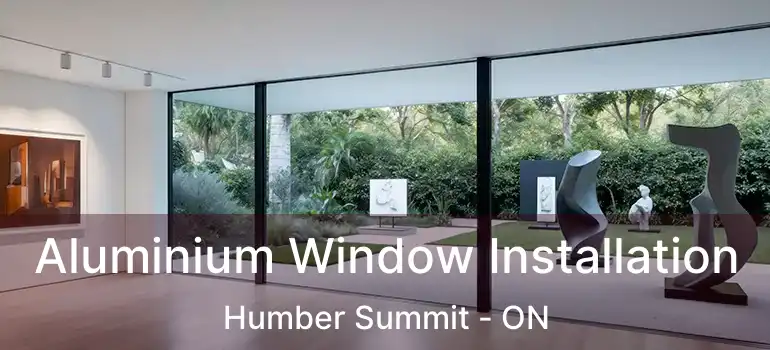  Aluminium Window Installation Humber Summit - ON