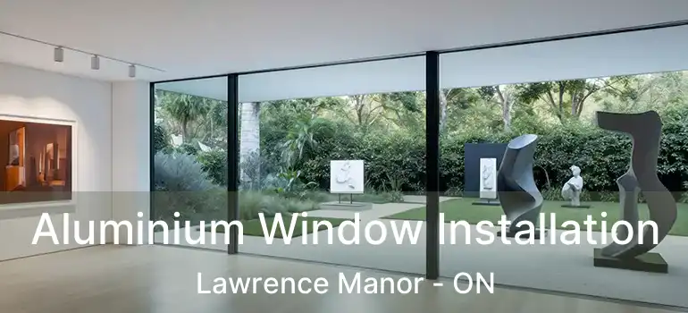  Aluminium Window Installation Lawrence Manor - ON