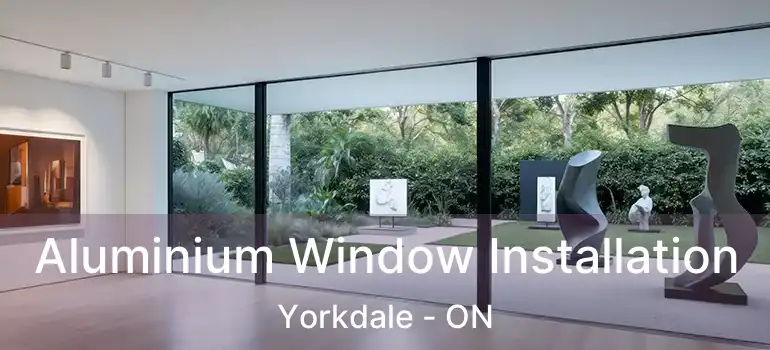  Aluminium Window Installation Yorkdale - ON