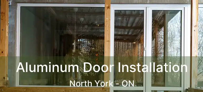  Aluminum Door Installation North York - ON