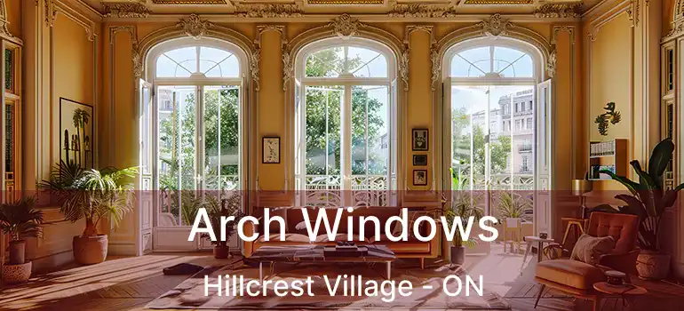  Arch Windows Hillcrest Village - ON