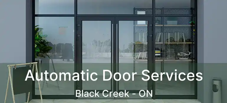  Automatic Door Services Black Creek - ON