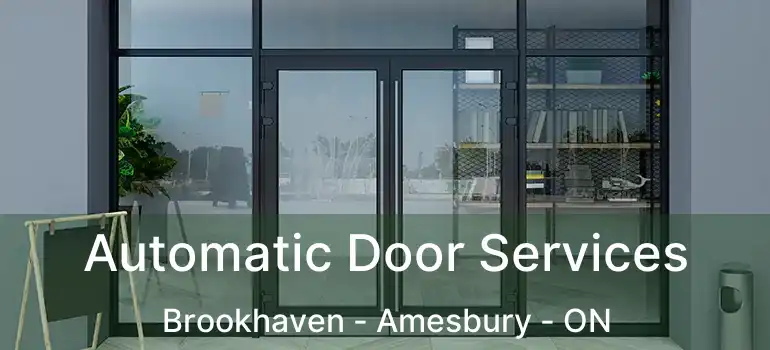  Automatic Door Services Brookhaven - Amesbury - ON