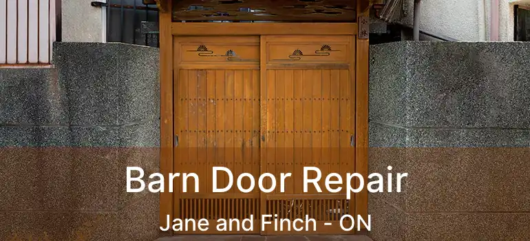  Barn Door Repair Jane and Finch - ON