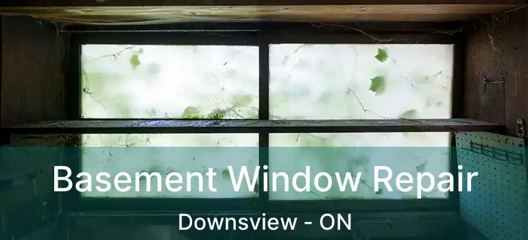  Basement Window Repair Downsview - ON