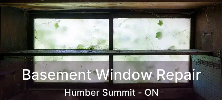  Basement Window Repair Humber Summit - ON