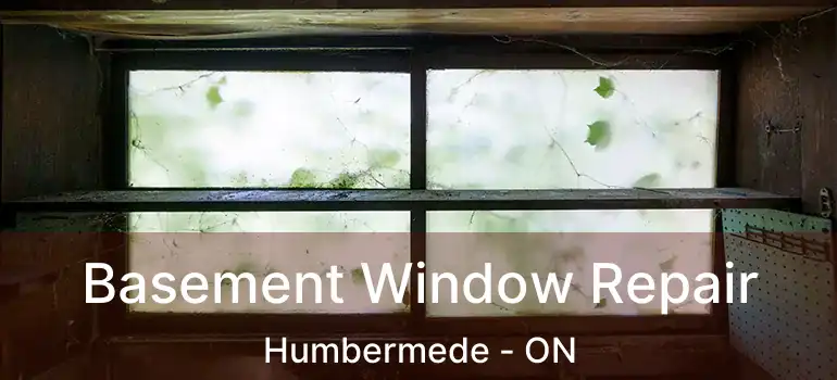  Basement Window Repair Humbermede - ON