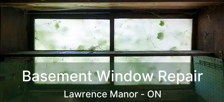  Basement Window Repair Lawrence Manor - ON