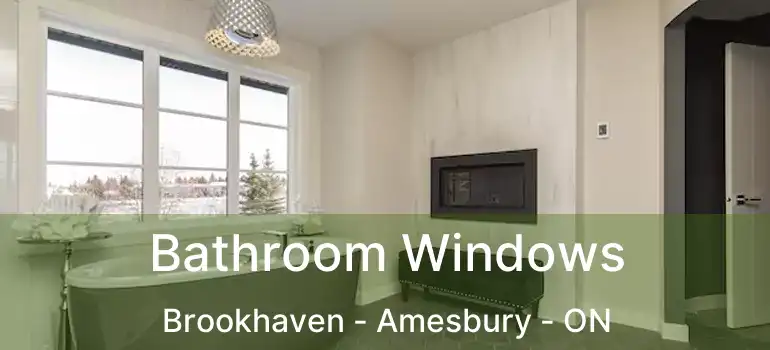  Bathroom Windows Brookhaven - Amesbury - ON