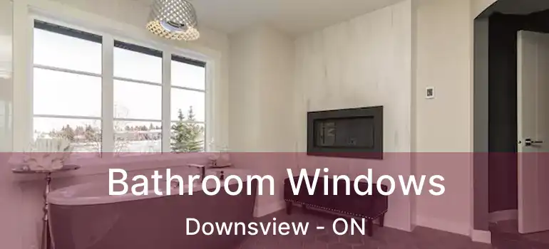  Bathroom Windows Downsview - ON