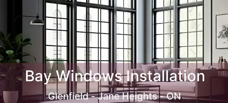  Bay Windows Installation Glenfield - Jane Heights - ON