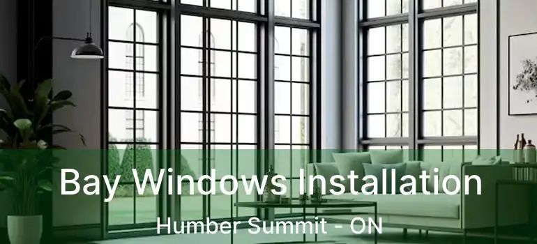  Bay Windows Installation Humber Summit - ON