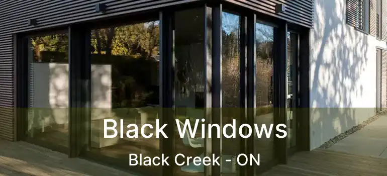  Black Windows Black Creek - ON