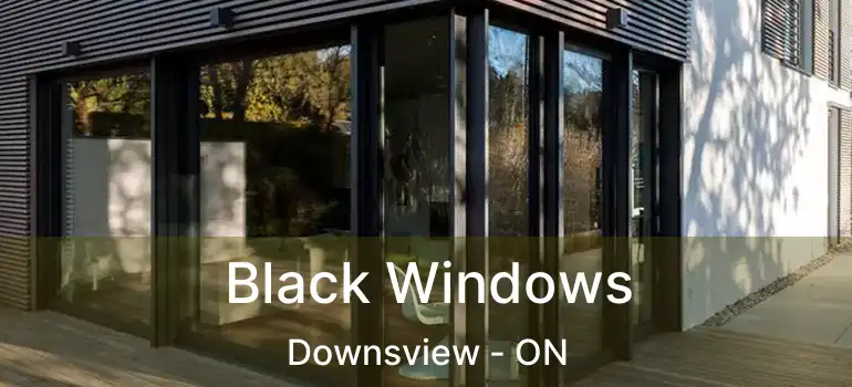  Black Windows Downsview - ON