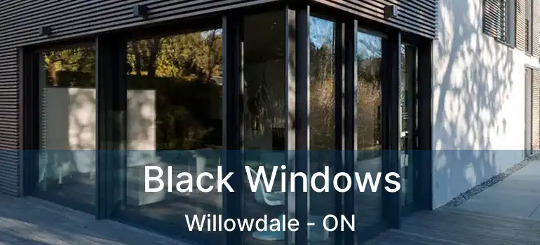  Black Windows Willowdale - ON