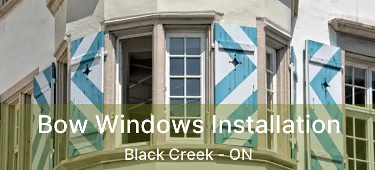  Bow Windows Installation Black Creek - ON