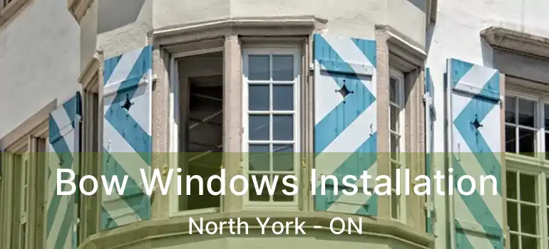  Bow Windows Installation North York - ON