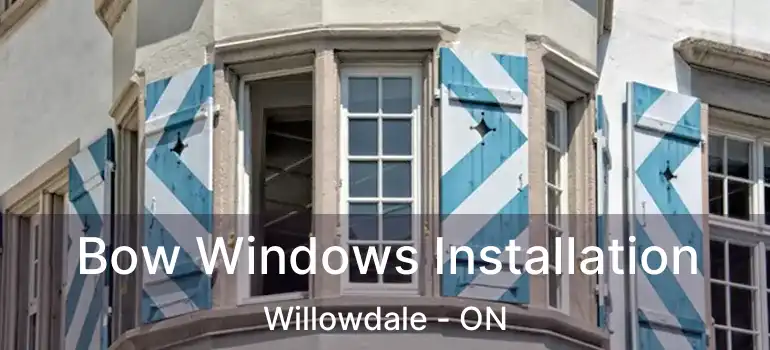 Bow Windows Installation Willowdale - ON