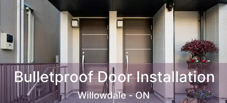  Bulletproof Door Installation Willowdale - ON
