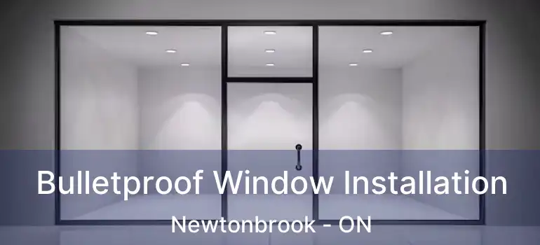  Bulletproof Window Installation Newtonbrook - ON