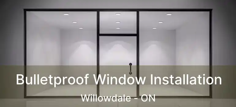  Bulletproof Window Installation Willowdale - ON