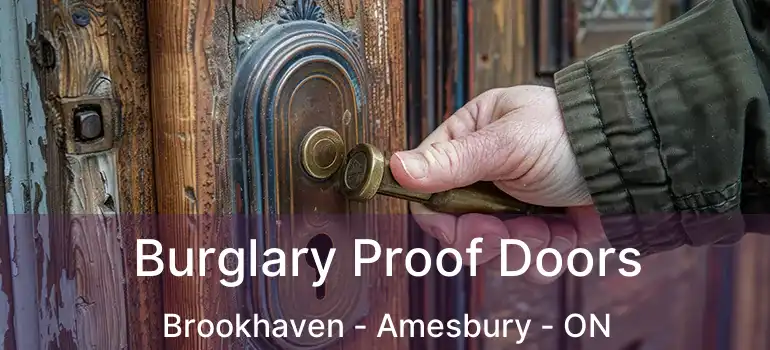  Burglary Proof Doors Brookhaven - Amesbury - ON