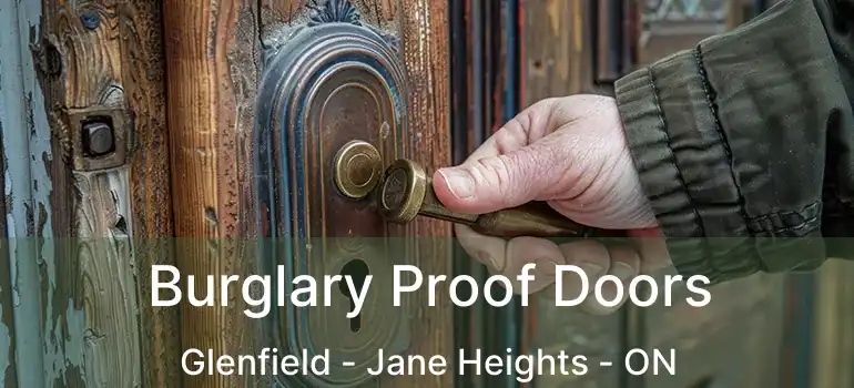  Burglary Proof Doors Glenfield - Jane Heights - ON