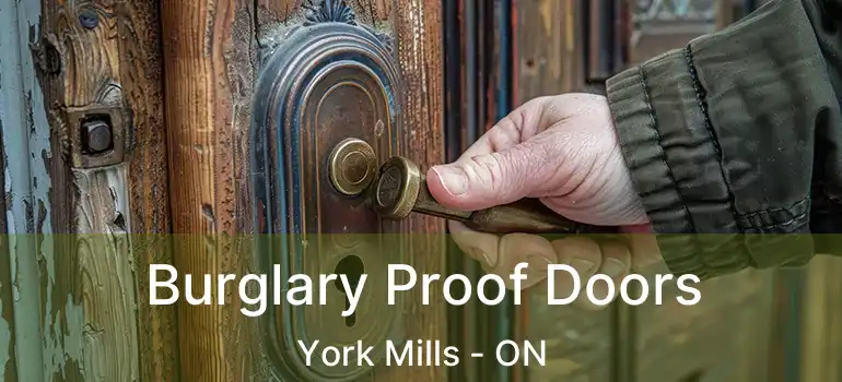  Burglary Proof Doors York Mills - ON