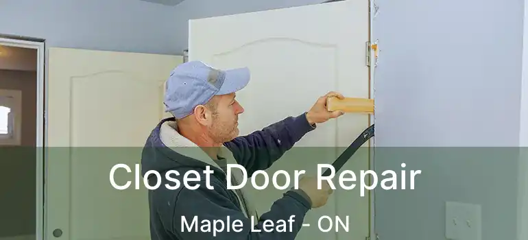  Closet Door Repair Maple Leaf - ON