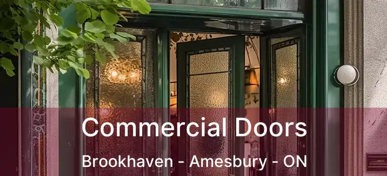  Commercial Doors Brookhaven - Amesbury - ON