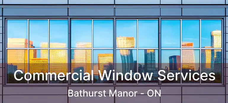  Commercial Window Services Bathurst Manor - ON