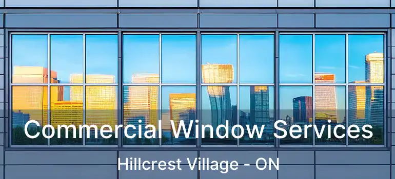  Commercial Window Services Hillcrest Village - ON