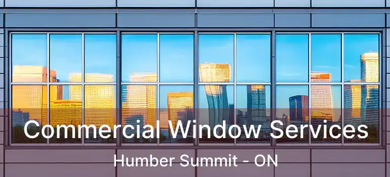  Commercial Window Services Humber Summit - ON