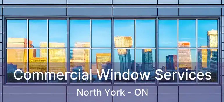  Commercial Window Services North York - ON