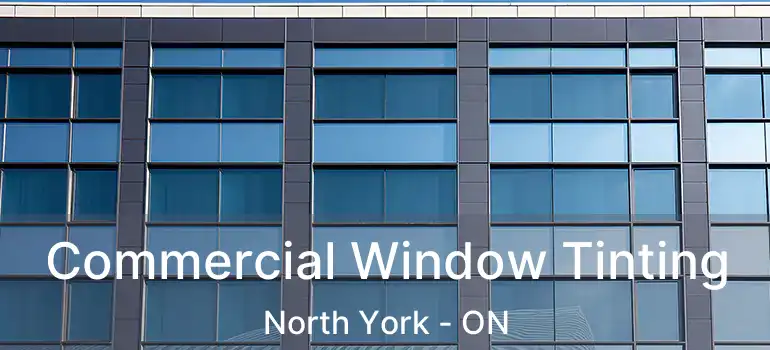  Commercial Window Tinting North York - ON