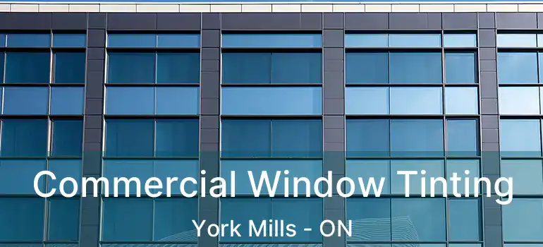  Commercial Window Tinting York Mills - ON