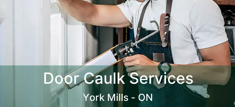  Door Caulk Services York Mills - ON