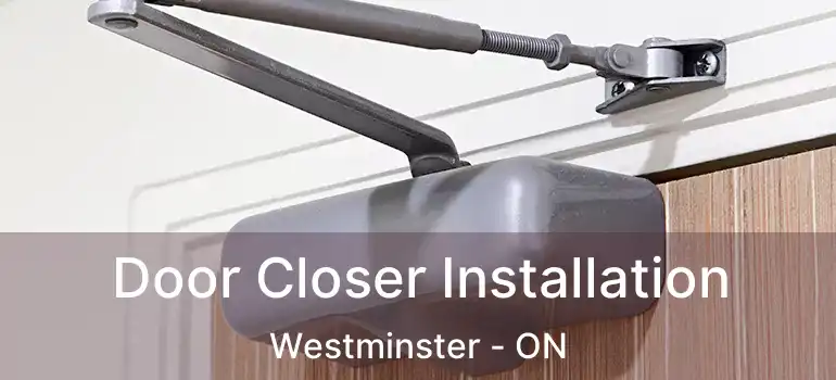  Door Closer Installation Westminster - ON