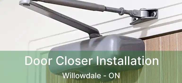  Door Closer Installation Willowdale - ON