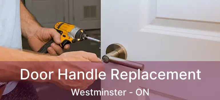  Door Handle Replacement Westminster - ON