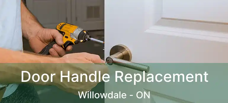  Door Handle Replacement Willowdale - ON