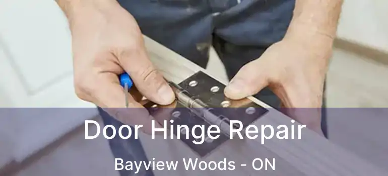  Door Hinge Repair Bayview Woods - ON
