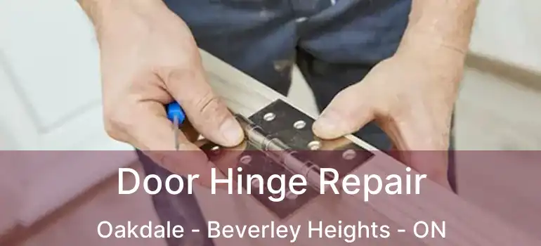  Door Hinge Repair Oakdale - Beverley Heights - ON
