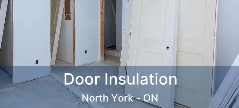  Door Insulation North York - ON