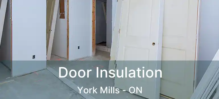  Door Insulation York Mills - ON